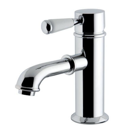 Kingston Brass KS7411DPL Paris Single Porcelain Lever Handle Bathroom Faucet, Chrome KS7411DPL